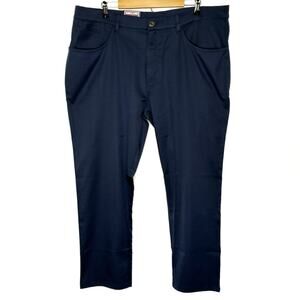 Kirkland Signature Navy Blue Straight Leg Casual Dress Pants Mens 42x29